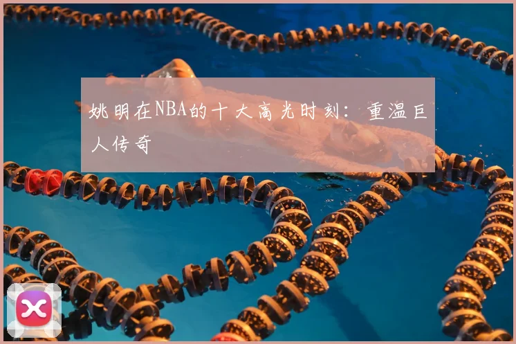 姚明在NBA的十大高光时刻：重温巨人传奇
