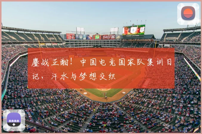 鏖战正酣!中国电竞国家队集训日记,汗水与梦想交织